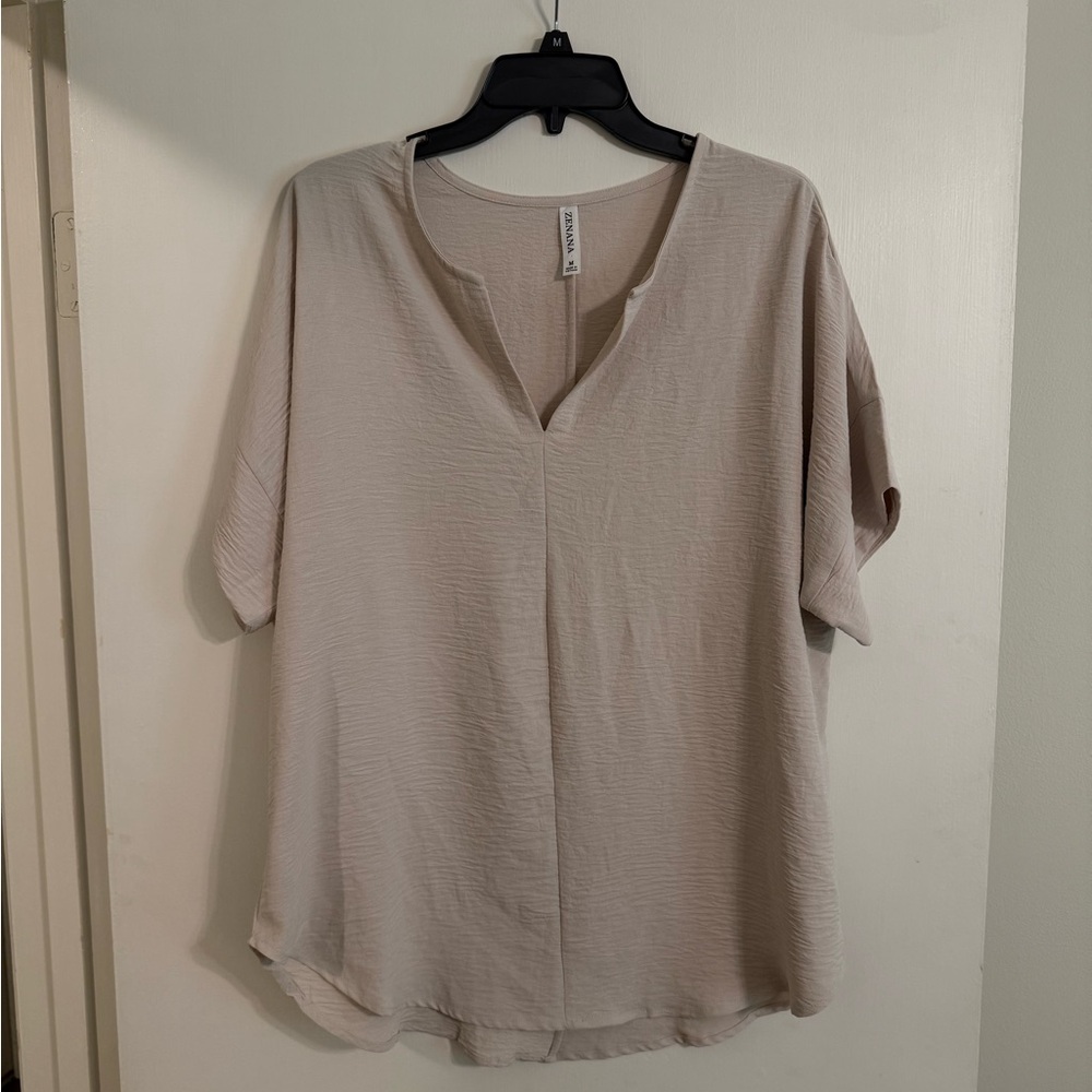 Women's Beige Top